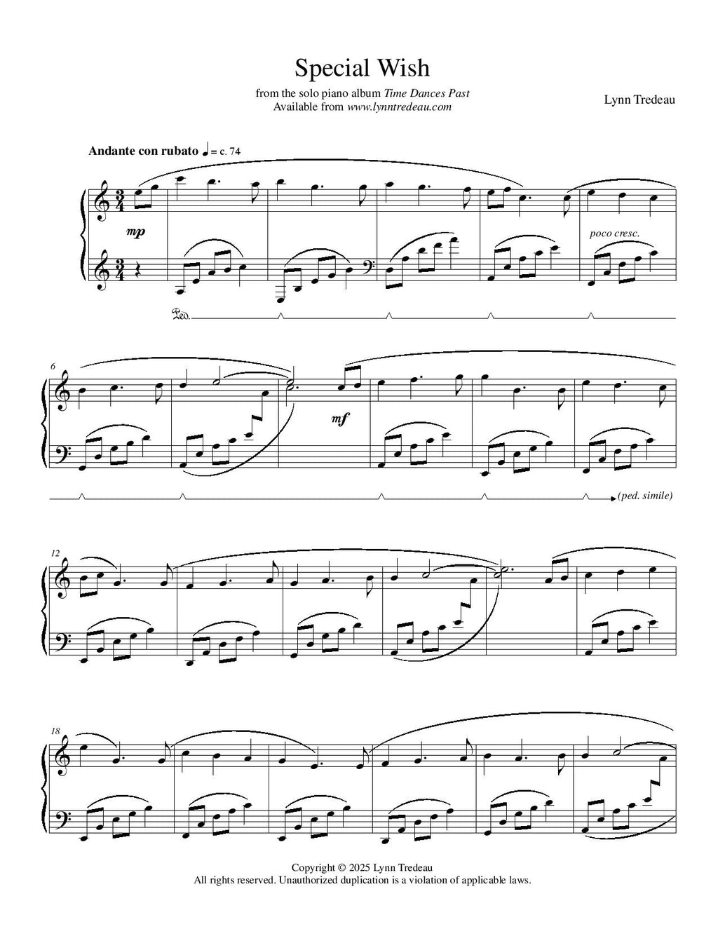 Time Dances Past-Digital Songbook