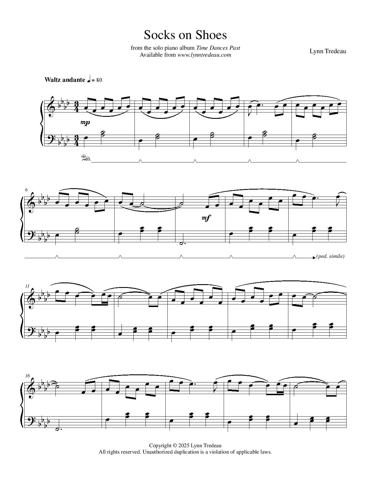 Time Dances Past-Digital Songbook