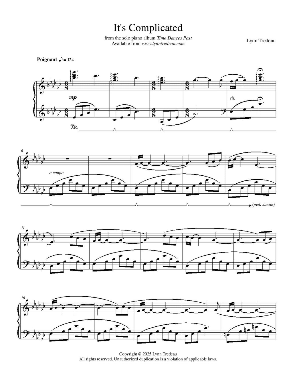 Time Dances Past-Digital Songbook