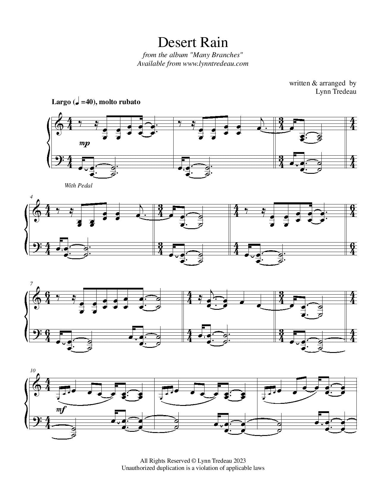 Many Branches-Digital Songbook