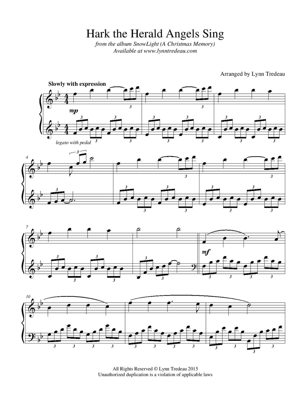 SnowLight (A Christmas Memory)-Physical Songbook