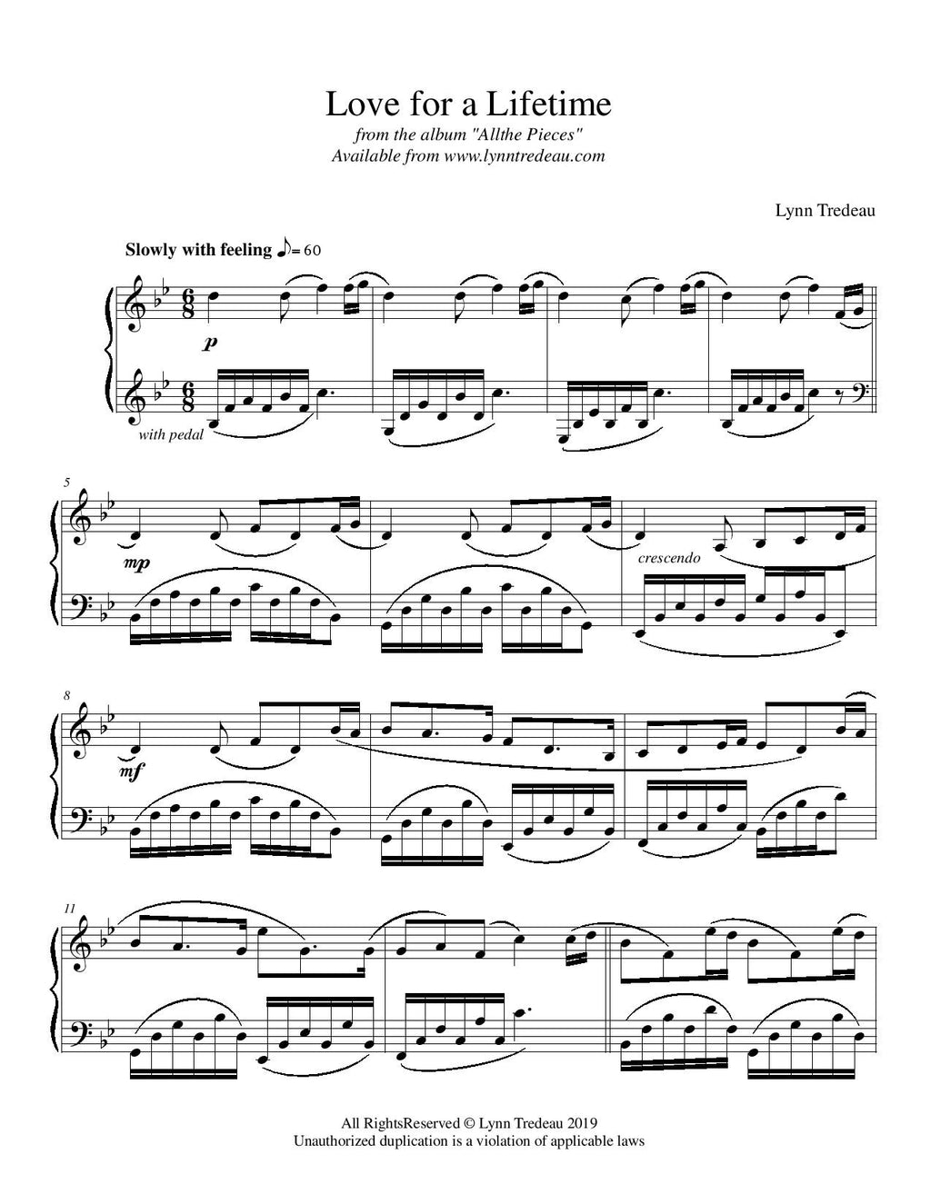 All the Pieces-Physical Song Book