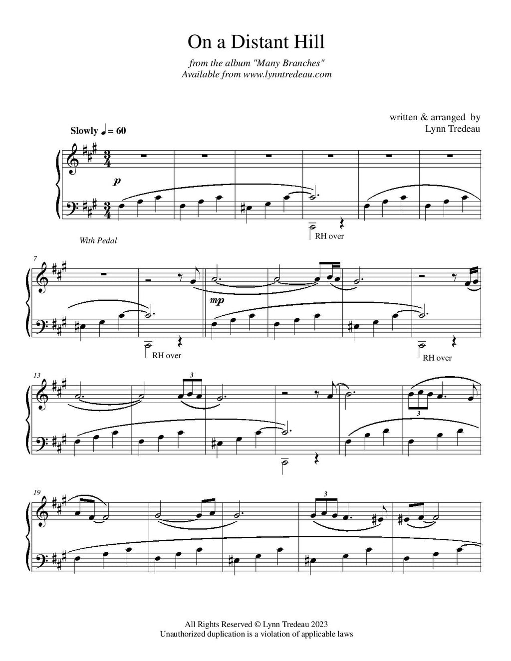 Many Branches-Physical Songbook