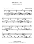 What Child is This - (PDF Sheet Music)