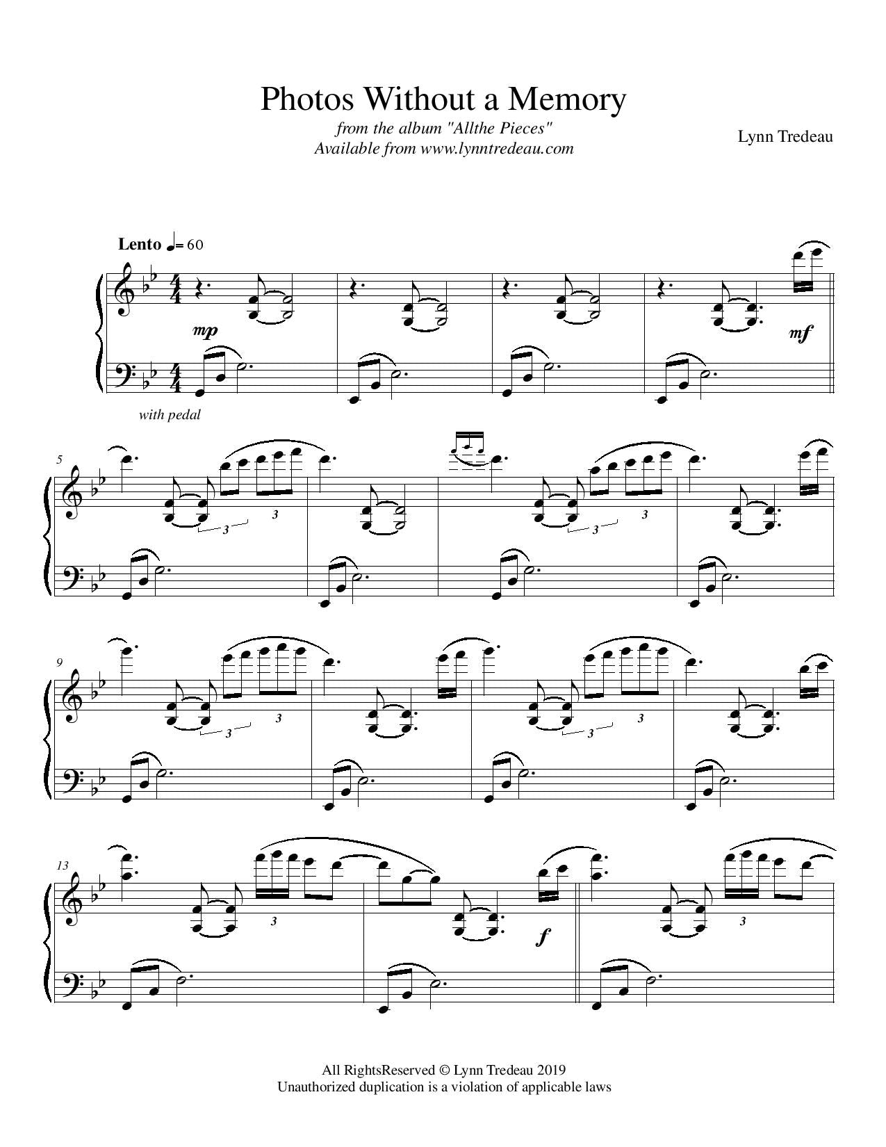 All the Pieces-Physical Song Book image 4